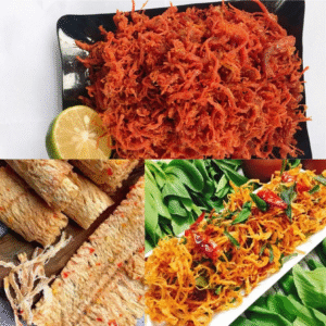 ComBo 3 Món : Mực Lăn , Khô Bò, Khô Gà